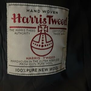 Harris Tweed double vented sport coat. Vintage